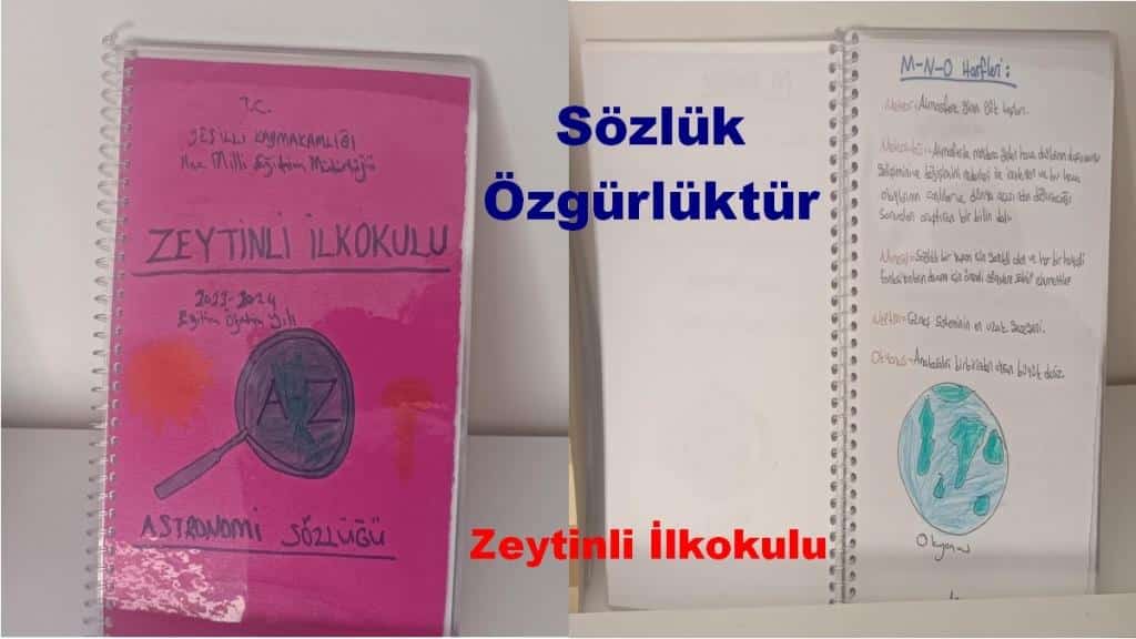 Dilimizin Zenginlikleri Projesi Sözlük Özgürlüktür Zeytinli İlkokulu