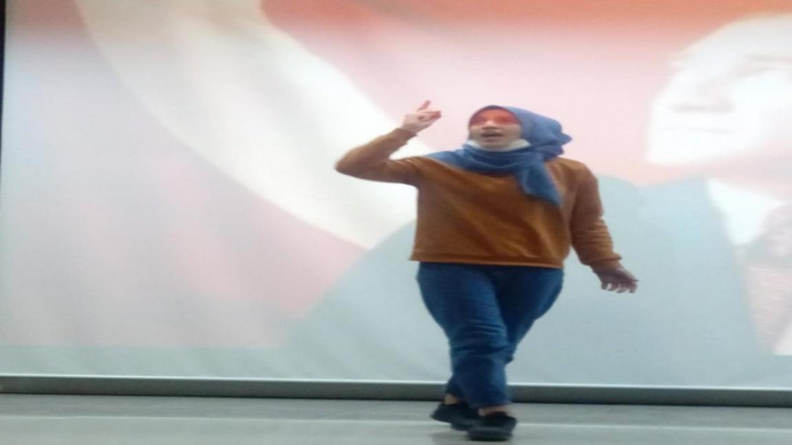 İlçemizde 'İstiklal Marşını Güzel Okuma ' Yarışması Düzenlendi